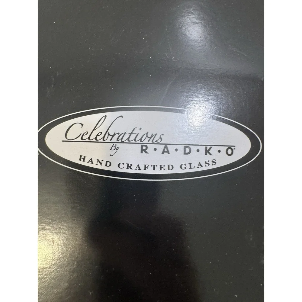Radko celebrations glass